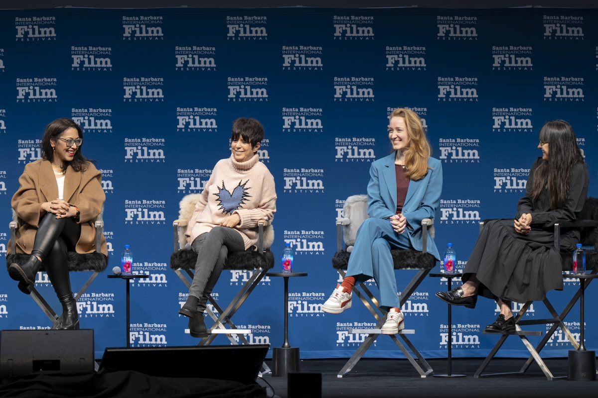 On Feb. 15, during the Santa Barbara International Film Festival at the Arlington Theatre in Santa Barbara, Calif., a women’s panel discussion took place. Attendees engaged in insightful conversations about their experiences and challenges in the film industry. 